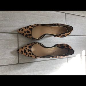 Jessica Simpson Leopard Heels